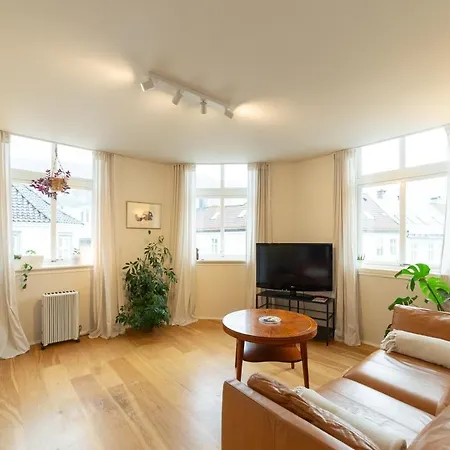 Unique Relaxed Corner Flat In Central Bergen